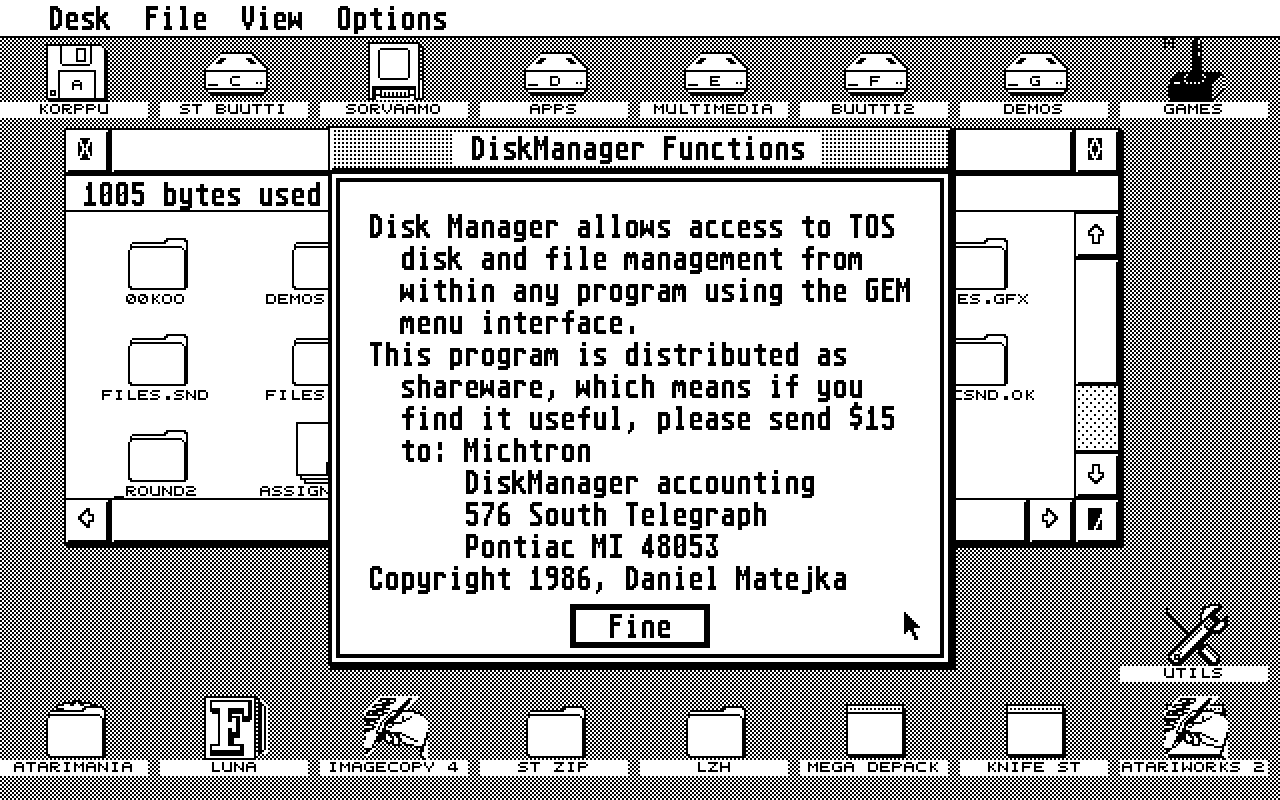 DiskManager — screenshot 1